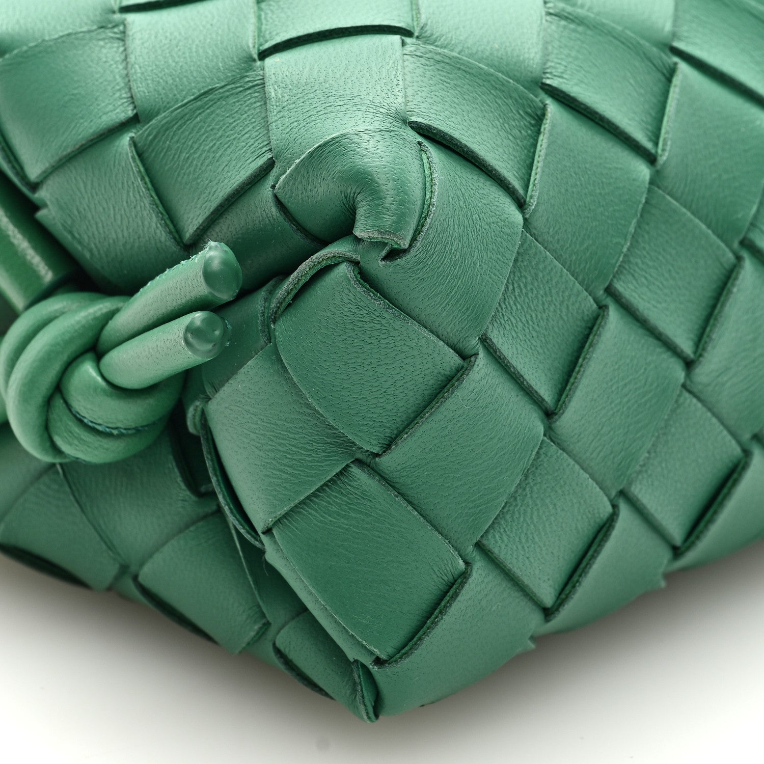 Bottega Veneta Nappa Intrecciato Candy Loop Camera Bag Mermaid 7 of 8
