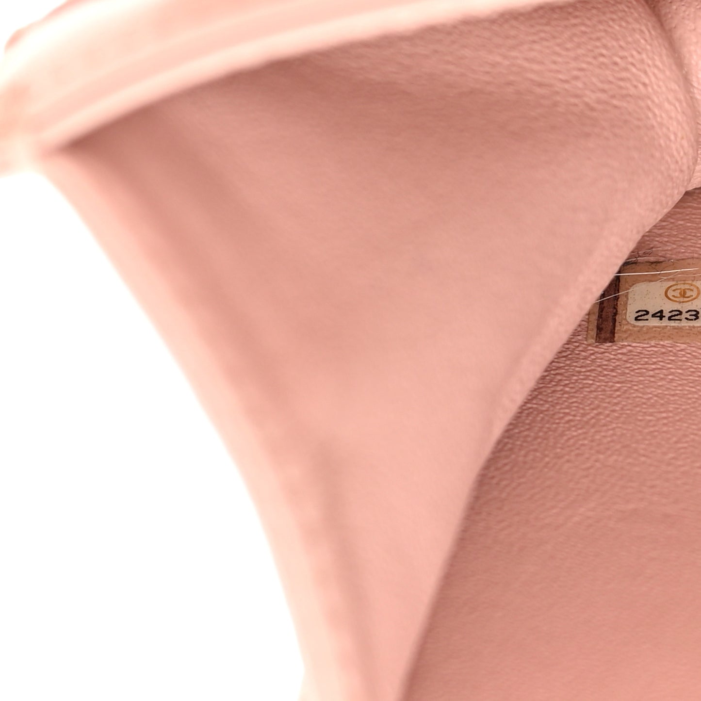 Sheepskin Quilted Mini Beauty Lock Flap Pink