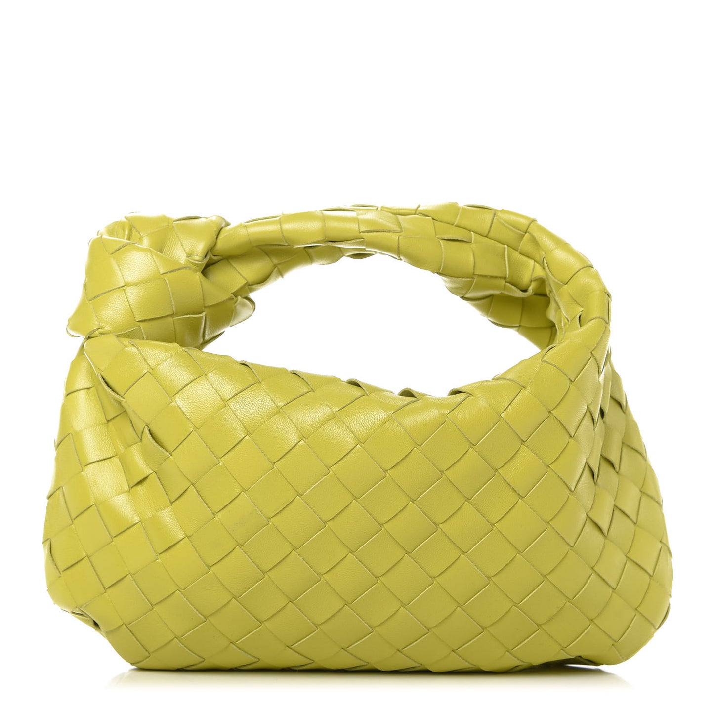 Nappa Intrecciato Mini Jodie Kiwi