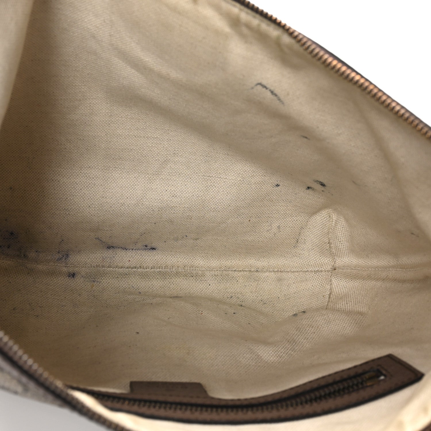Gucci GG Supreme Monogram Web Small Ophidia Half Moon Hobo Brown 5 of 12