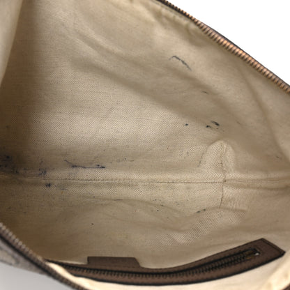Gucci GG Supreme Monogram Web Small Ophidia Half Moon Hobo Brown 5 of 12