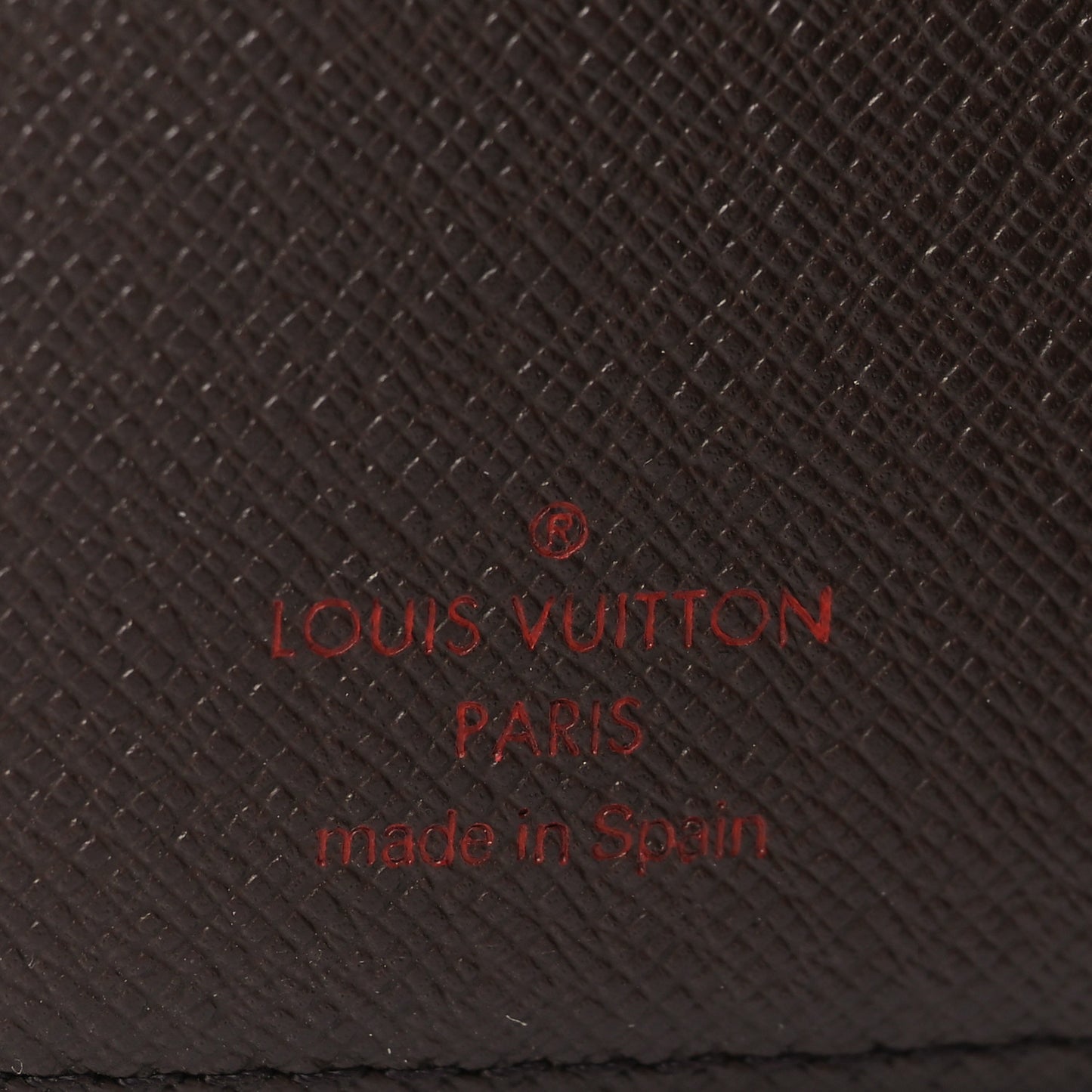 Damier Ebene Small Ring Agenda Cover