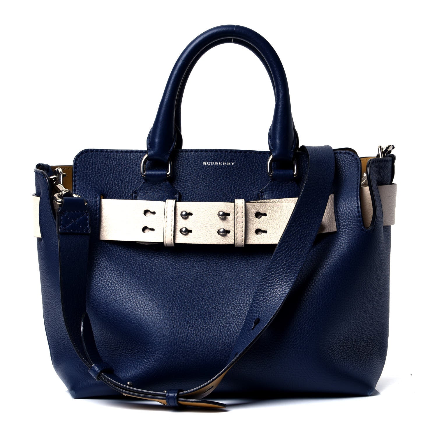 Burberry Soft Grain Calfskin Small Belt Bag Regency Blue 1 of 6