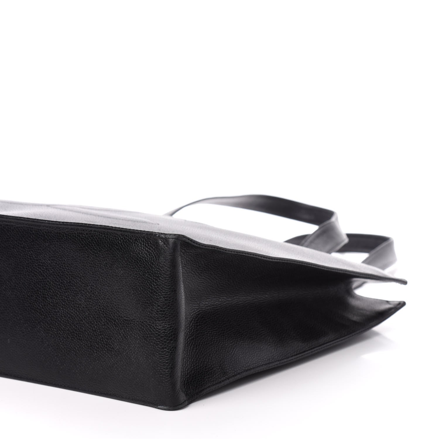 Chanel Caviar CC Tote Black 10 of 11
