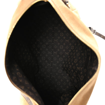 Louis Vuitton Suede Monogram Express MM Hazelnut 5 of 11
