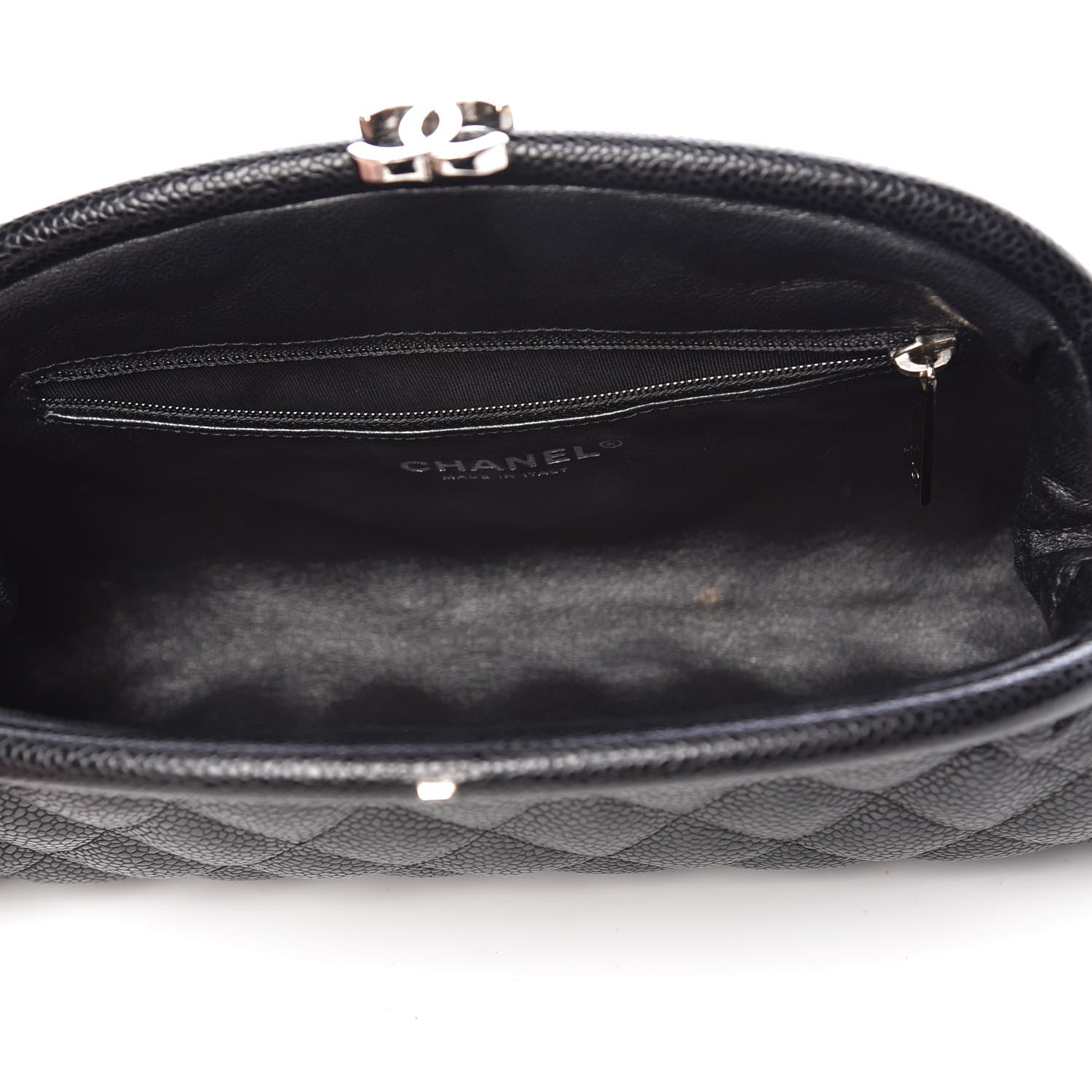Chanel Caviar Quilted Timeless Clutch Black 5 of 9