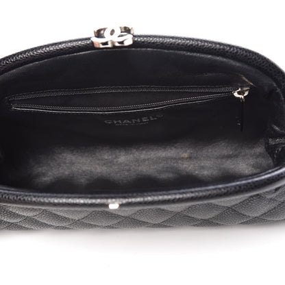 Chanel Caviar Quilted Timeless Clutch Black 5 of 9