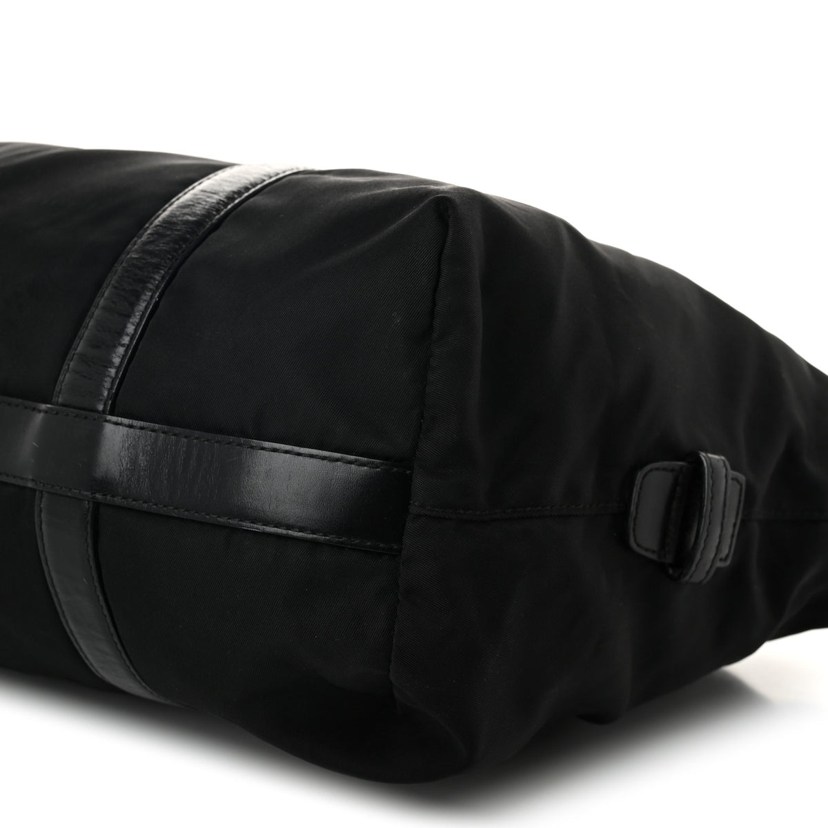 Tessuto Nylon Saffiano Tote Black