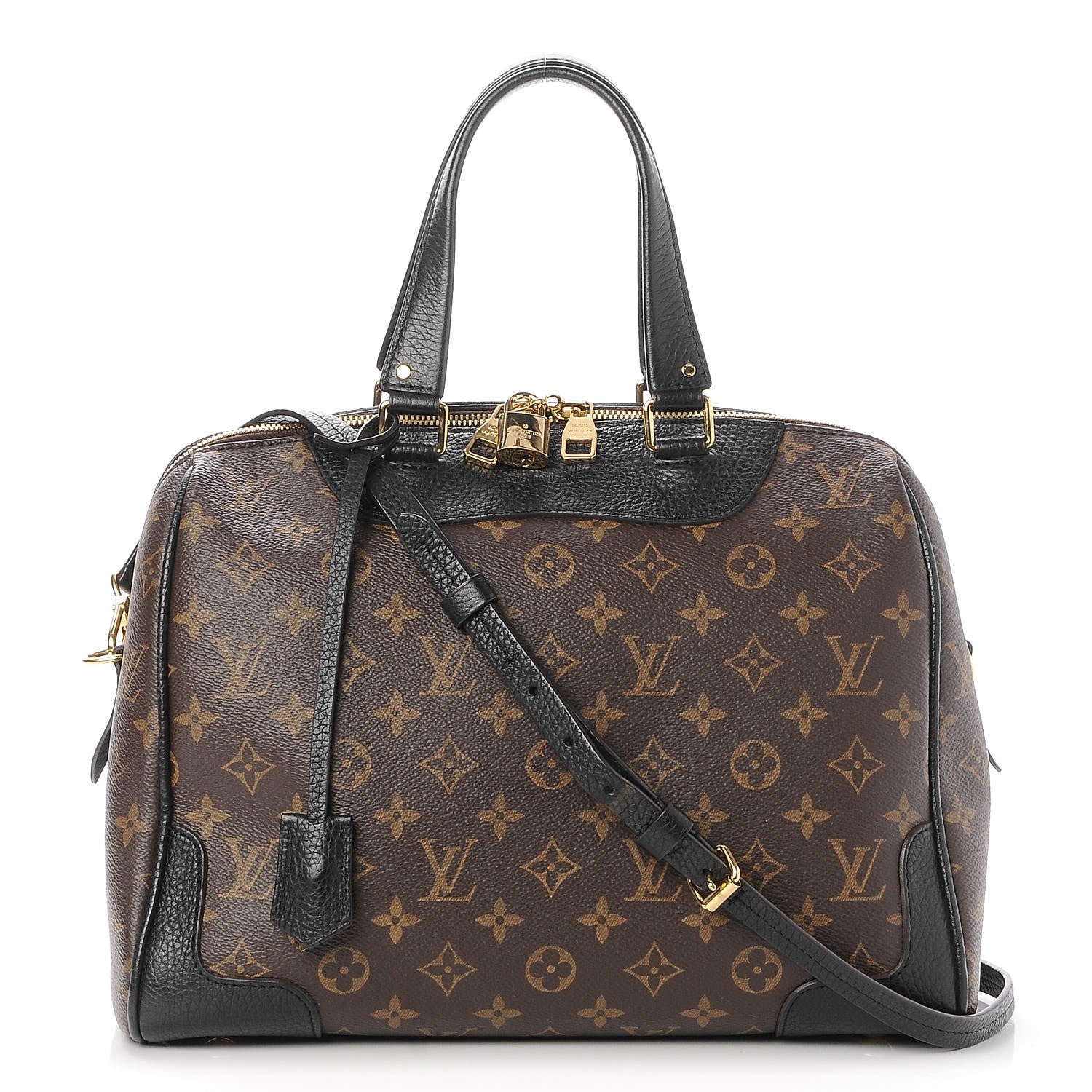 Louis Vuitton Monogram Retiro NM Black 1 of 9
