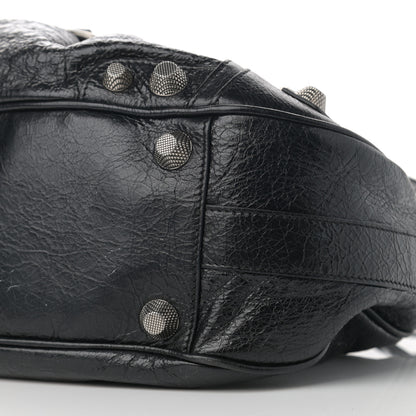 Balenciaga Agneau Arena Medium Le Cagole Shoulder Bag Black 9 of 11