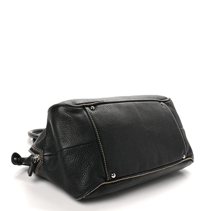 Chanel Calfskin Tassel Bowler Black 4 of 16