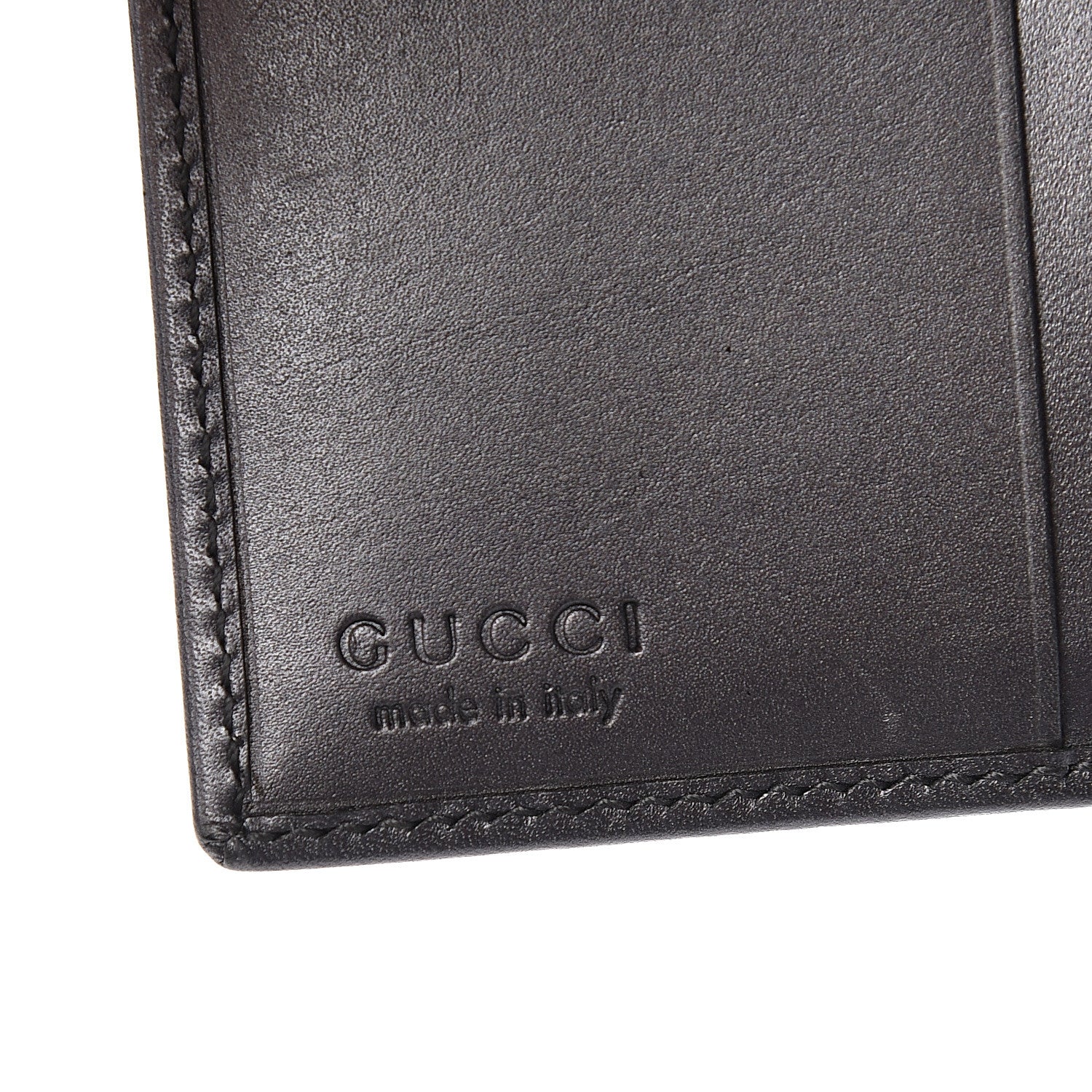 Gucci Calfskin Flap Wallet Grey 6 of 8