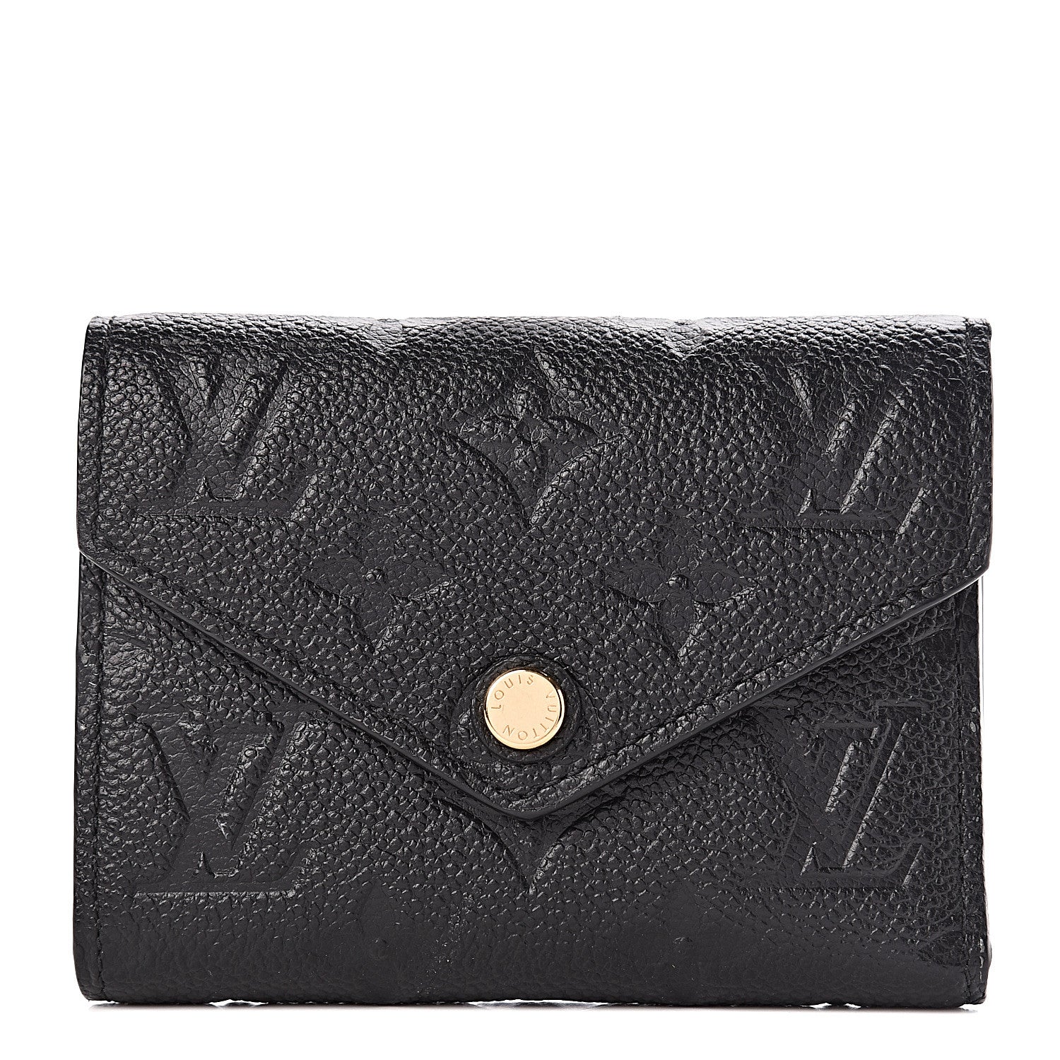 Louis Vuitton Empreinte Victorine Wallet Black 1 of 15