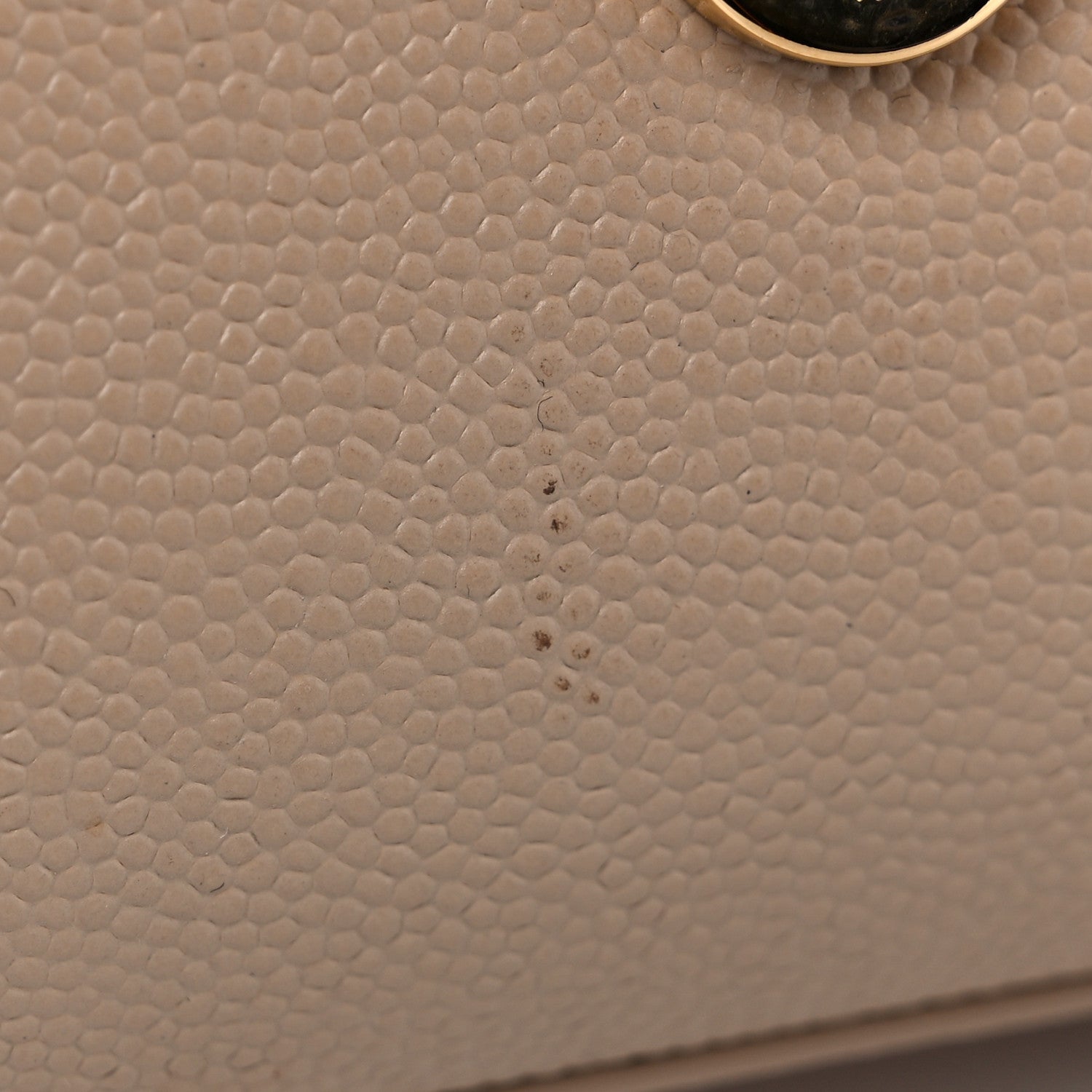 Saint Laurent Grain De Poudre Medium Monogram Kate Satchel Dark Beige 12 of 13