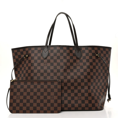 Louis Vuitton Damier Ebene Neo Neverfull GM 3 of 13