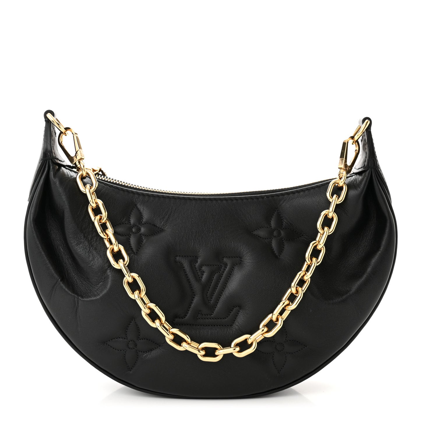 Calfskin Bubblegram Over The Moon Black