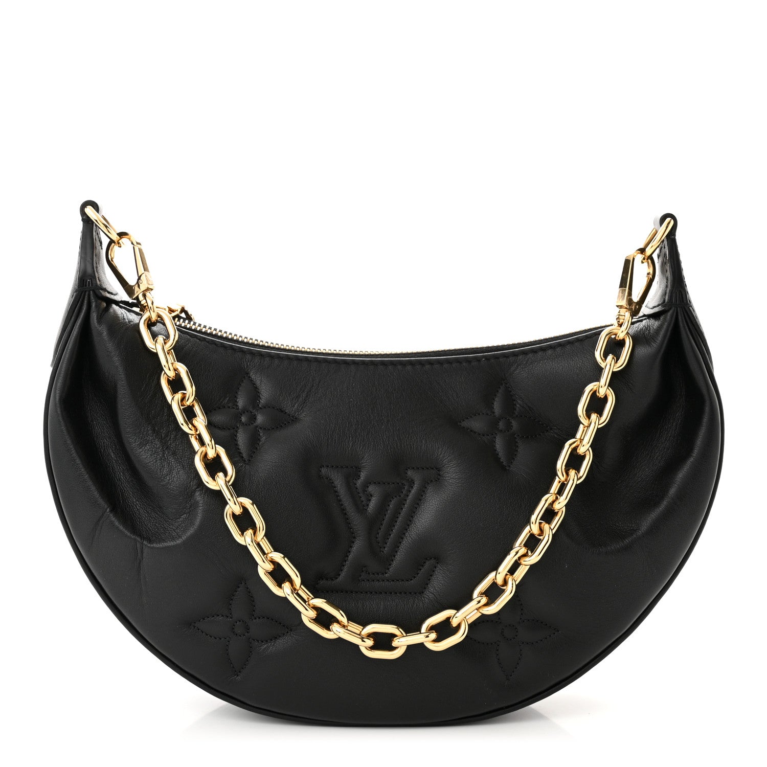 Louis Vuitton Calfskin Bubblegram Over The Moon Black 1 of 9