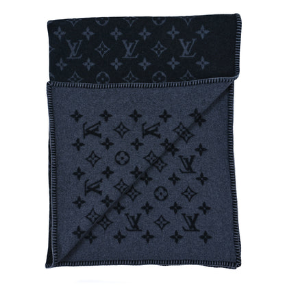 Louis Vuitton Wool Monogram Eclipse Blanket 2 of 3