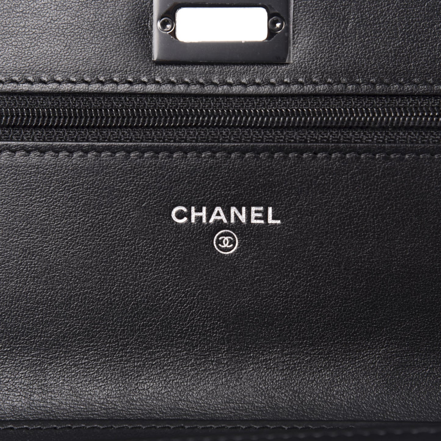 Aged Calfskin Quilted Reissue Wallet On Chain WOC So Black
