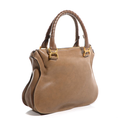 Chloe Calfskin Medium Marcie Satchel Nut 3 of 10