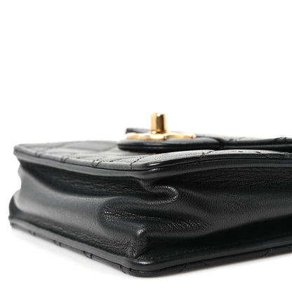 Chanel Lambskin Quilted Chic Pearls Flap Black 10 of 10