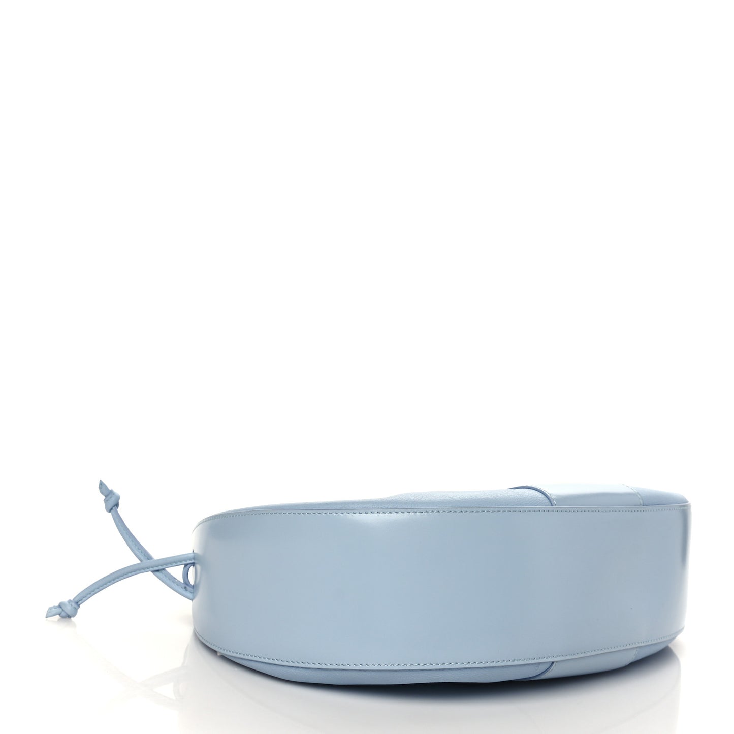 Tumbled Calfskin Lilium Bag Light Blue