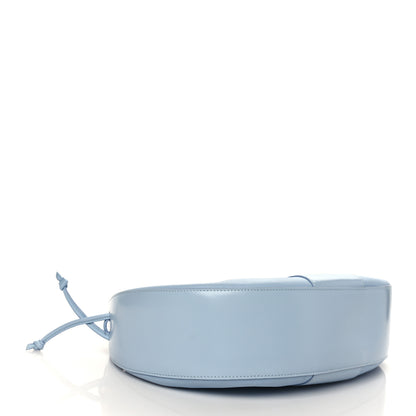 Mansur Gavriel Tumbled Calfskin Lilium Bag Light Blue 4 of 9