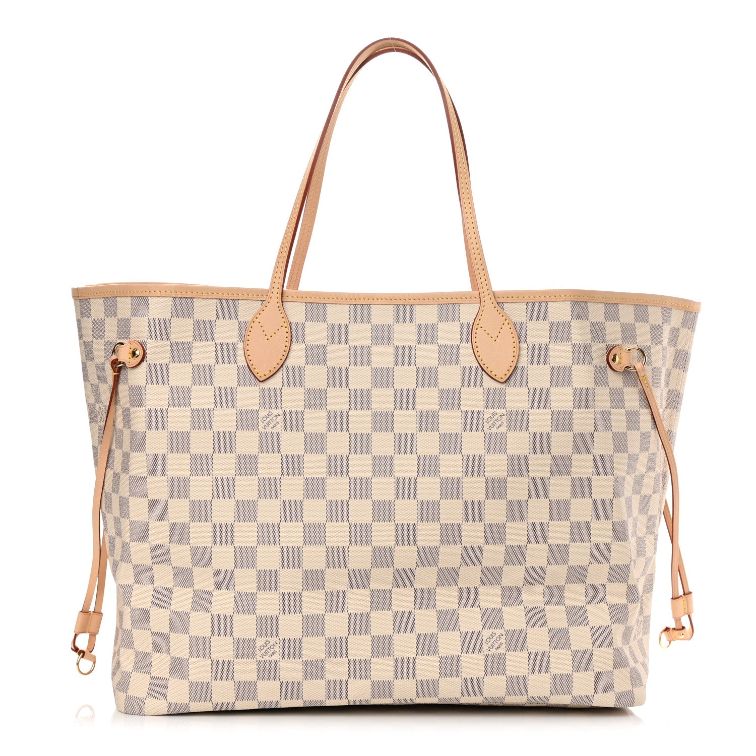 Louis Vuitton Damier Azur Neo Neverfull GM Rose Ballerine 3 of 12