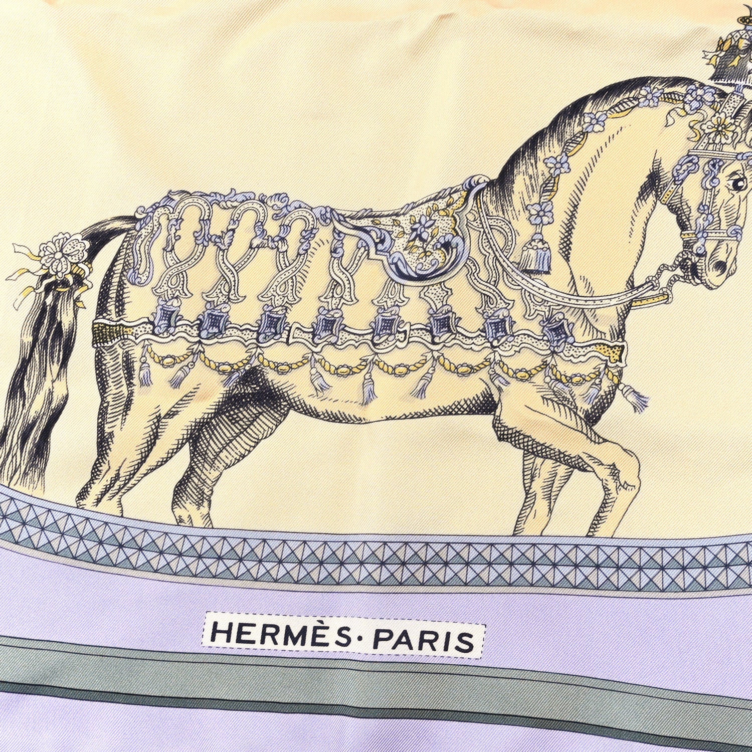 Hermes Silk Grand Apparat Scarf 90 2 of 3