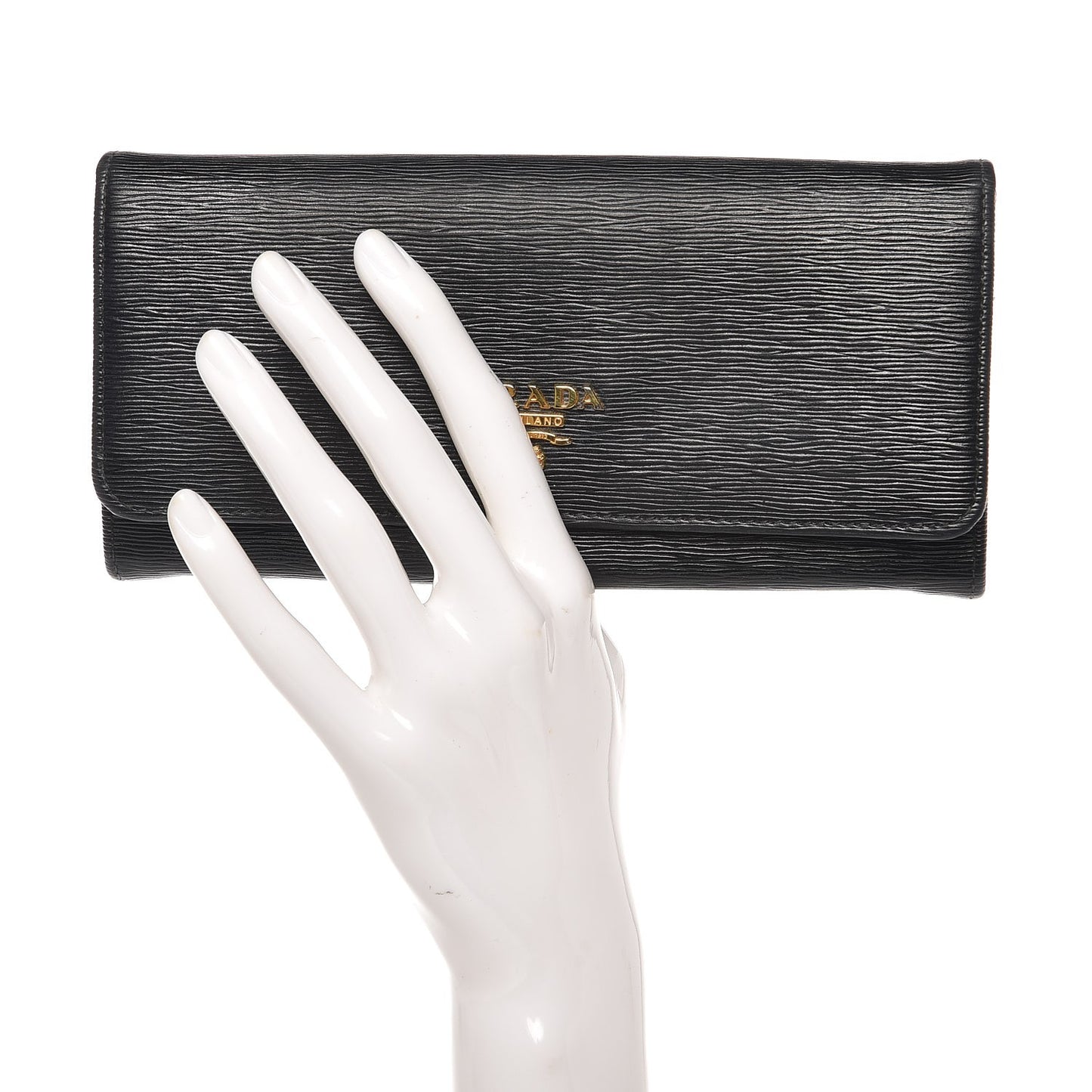 Vitello Move Continental Flap Wallet Black