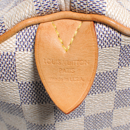 Louis Vuitton Damier Azur Speedy 30 6 of 7