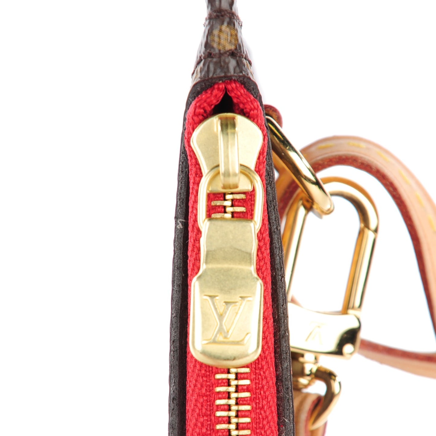 Monogram Neverfull MM GM Pochette Cherry