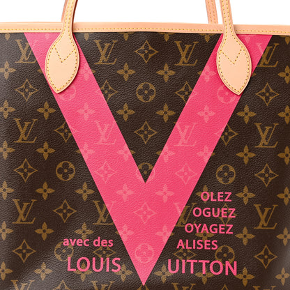 Louis Vuitton Monogram V Neverfull MM Grenade 8 of 10