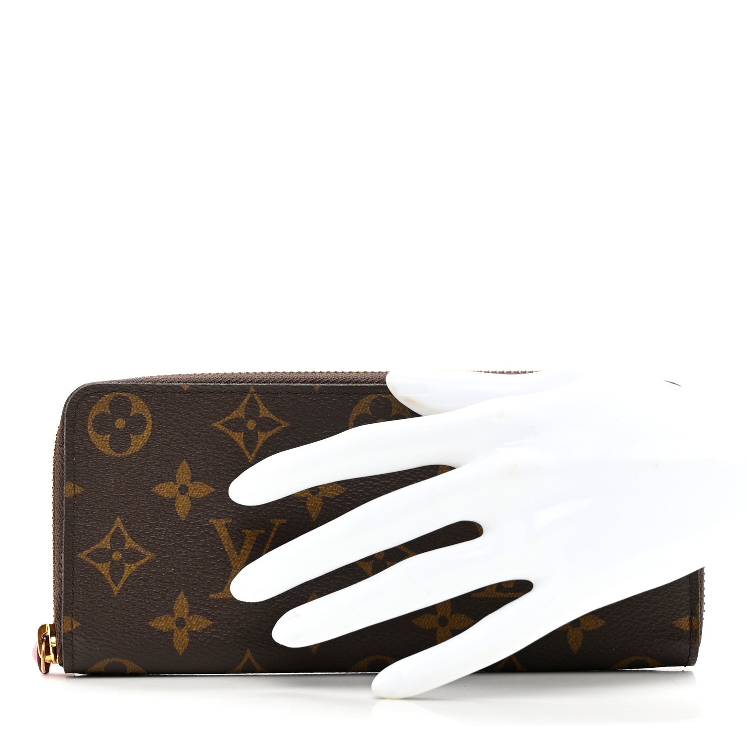Louis Vuitton Monogram Clemence Wallet Fuchsia 2 of 7