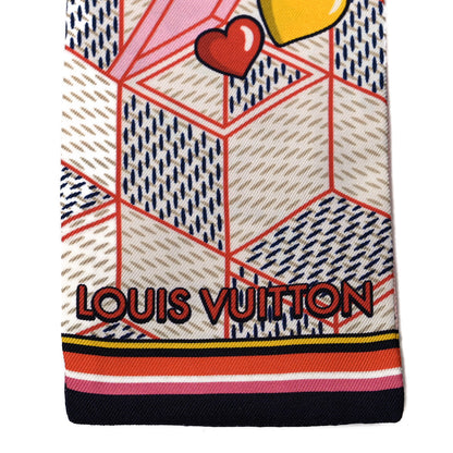 Louis Vuitton Silk Damier Pop Up Bandeau Azur 3 of 4