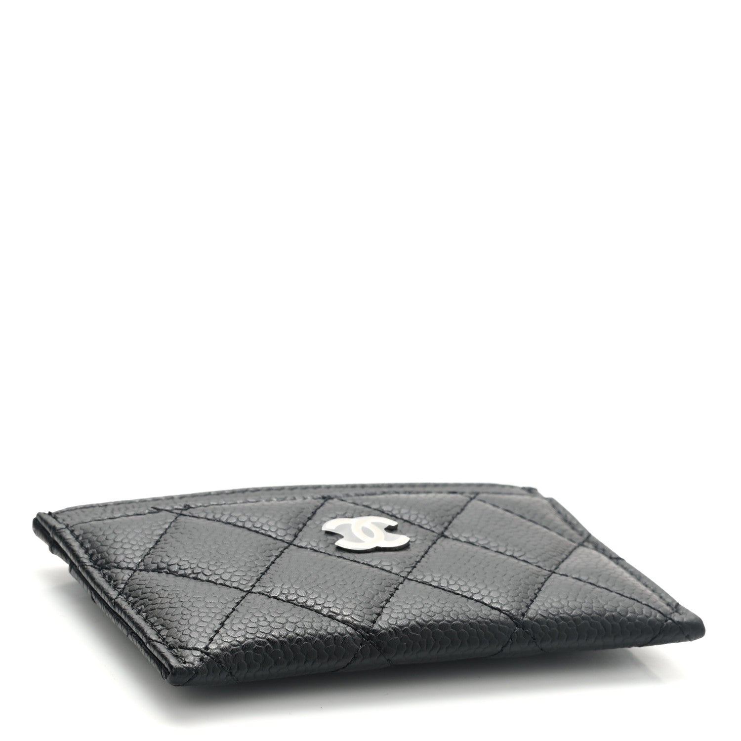 Chanel Caviar Quilted Card Holder Black 4 of 9