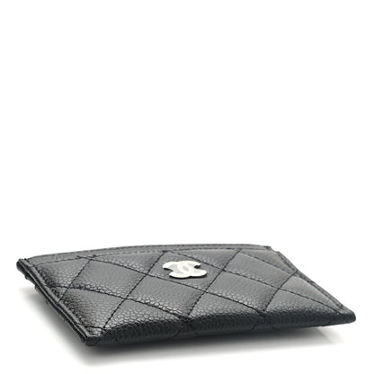 Chanel Caviar Quilted Card Holder Black 4 of 9