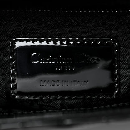 Christian Dior Patent Cannage Mini Lady Dior Black 6 of 9