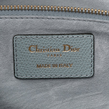 Christian Dior Grained Calfskin Large Lady Dior Sky Blue 6 of 11