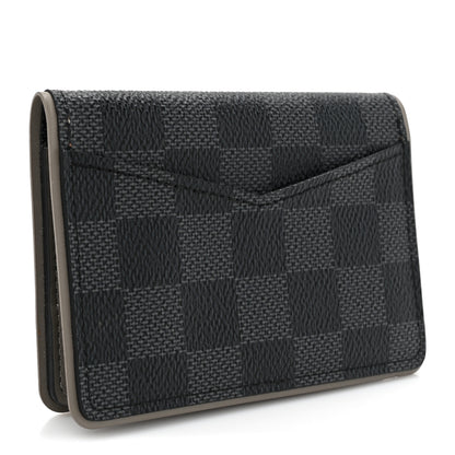 Louis Vuitton Damier Graphite Pocket Organizer Taupe 3 of 9
