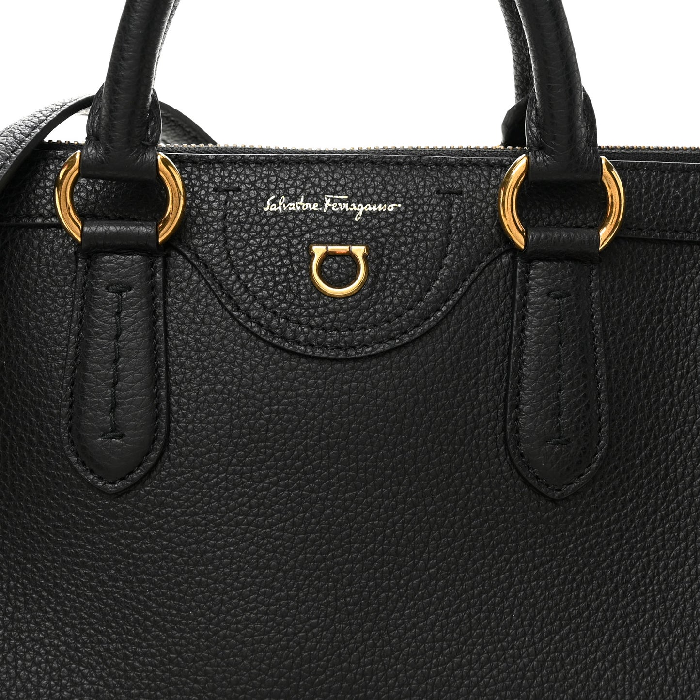 Grained Calfskin 1927 Tote Black