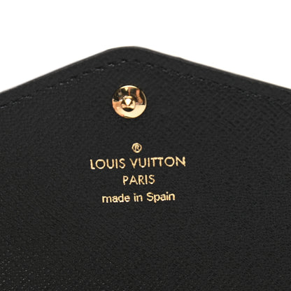 Louis Vuitton Monogram Giant Jungle Sarah Wallet Black 6 of 8