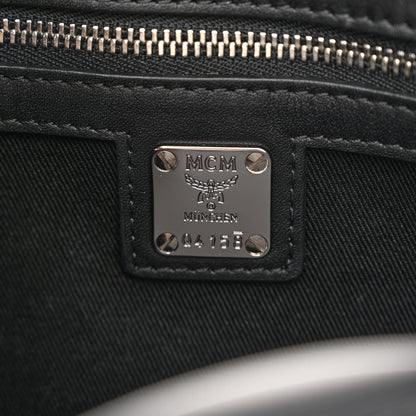 MCM Visetos Medium Tracy Crossbody Bag Black 6 of 10