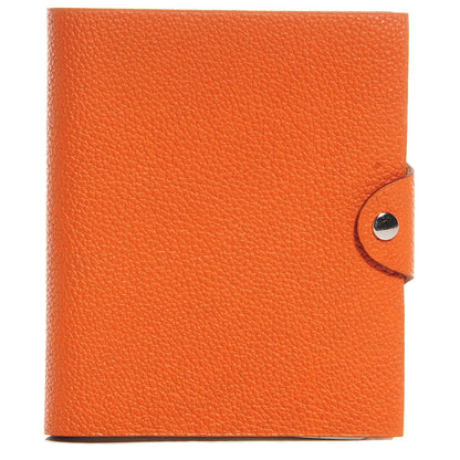 Hermes Togo Ulysse PM Notebook Cover Orange 1 of 9