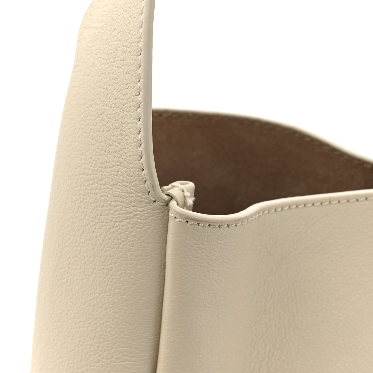 Smooth Calfskin Small Le 5 A 7 Soft Hobo Blanc Vintage