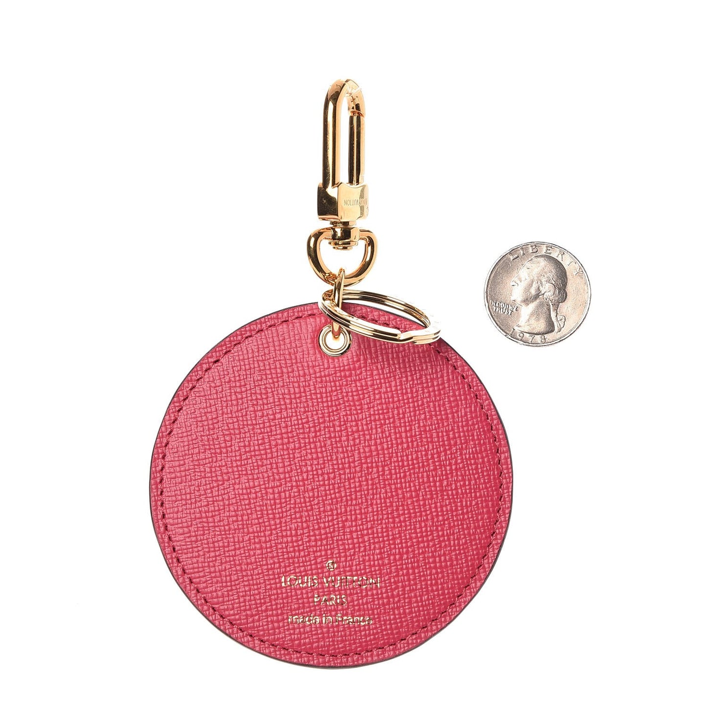 Monogram 2017 Christmas Animation Bag Charm Key Holder