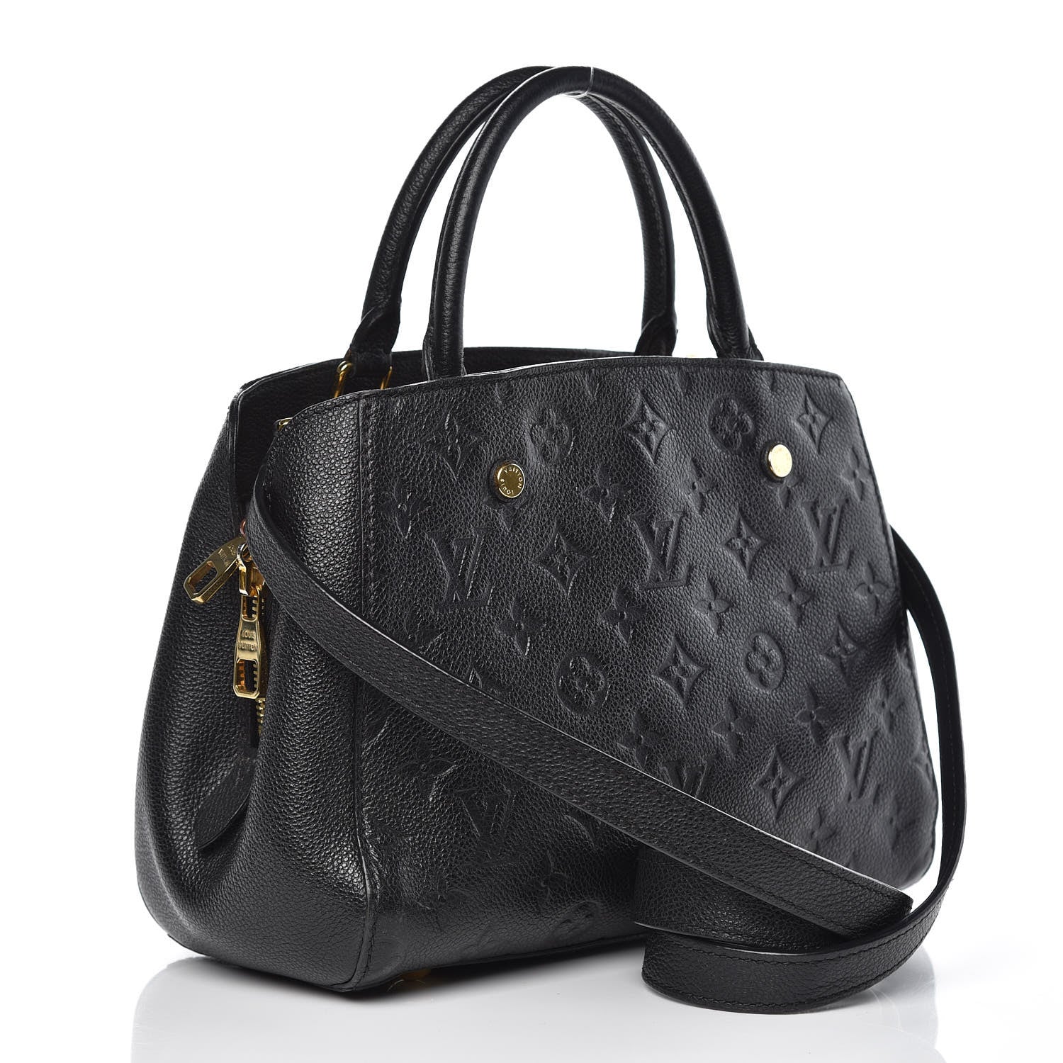 Louis Vuitton Empreinte Montaigne BB Black 3 of 16