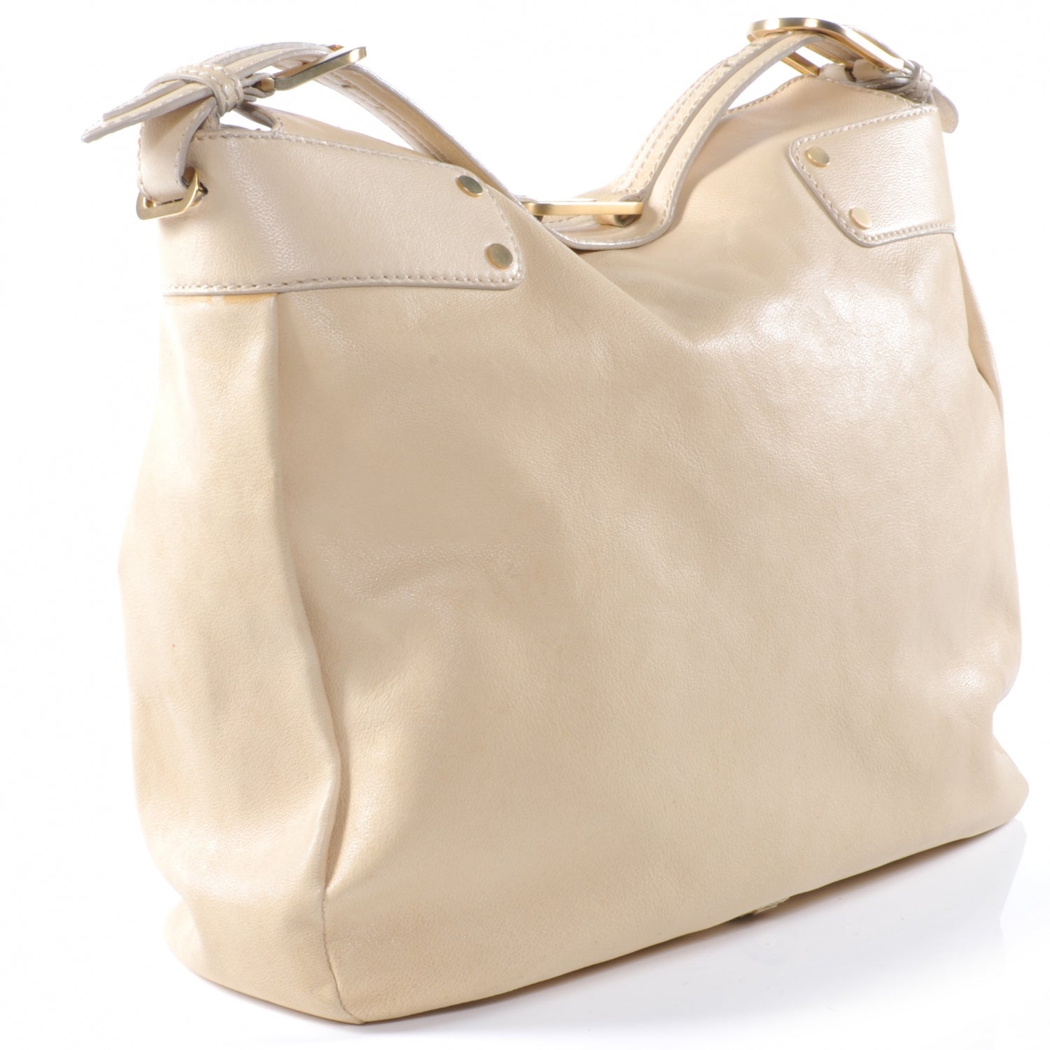 Jimmy Choo Leather Tribeca Bag Oat 3 of 6