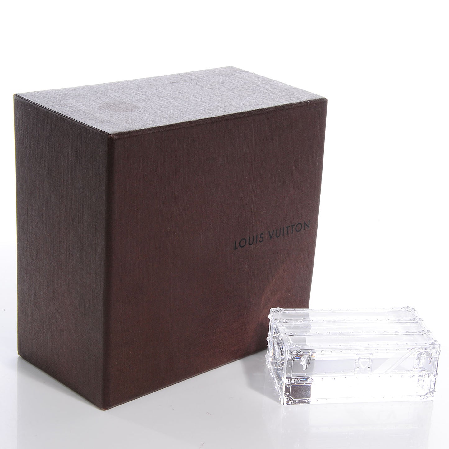 Crystal Trunk Paperweight VIP Gift