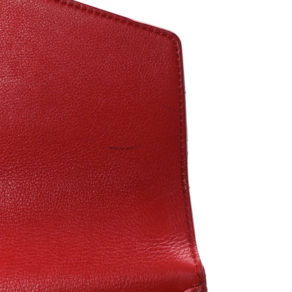 Chanel Calfskin Chevron Quilted Casual Trip Flap Red 12 of 12